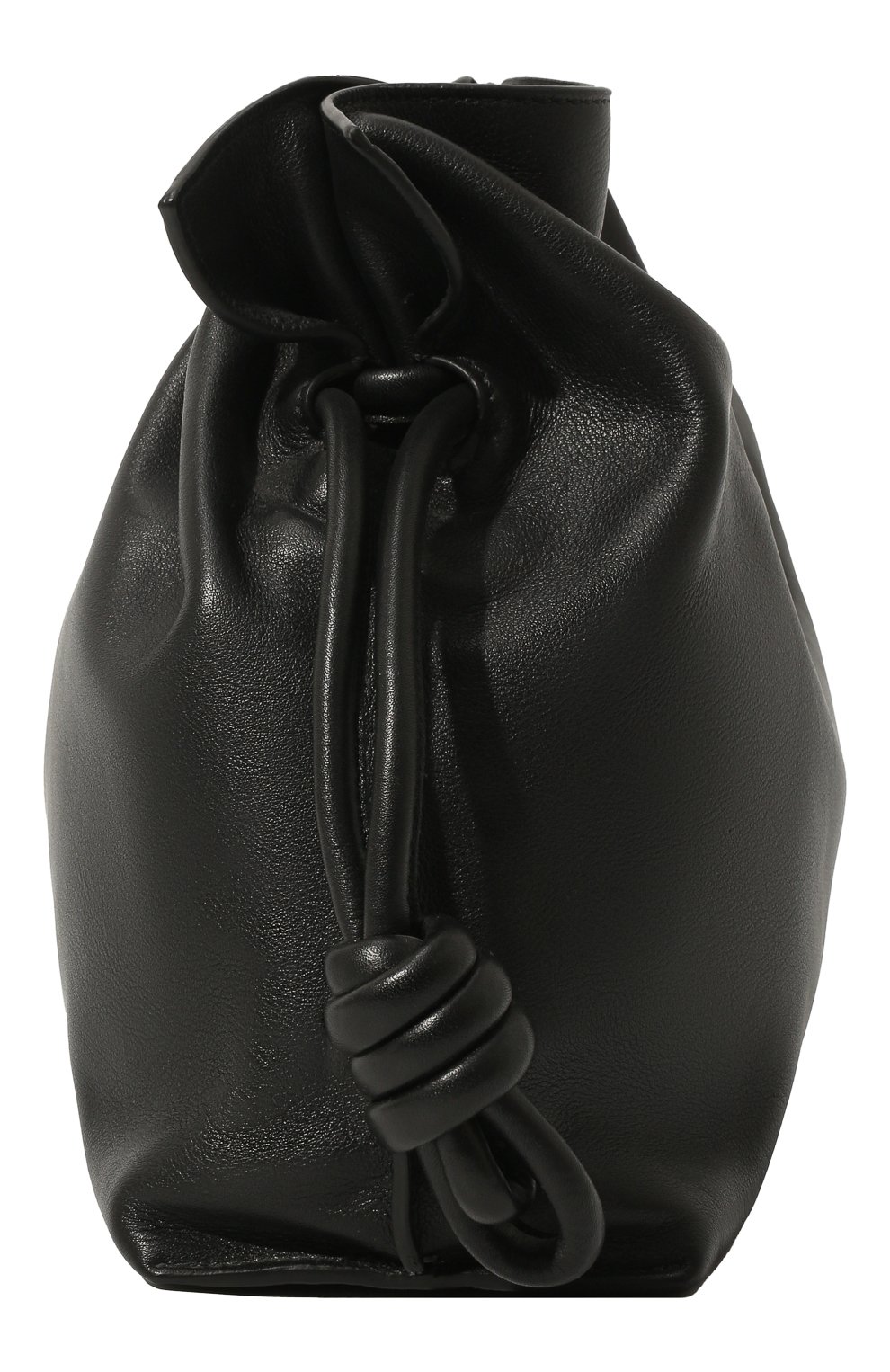 Женский клатч flamenco LOEWE черного цвета по цене 153500 руб., арт. A411FC1X01 | Фото 3 Женский клатч flamenco LOEWE черного цвета, арт. A411FC1X01 | Фото 3