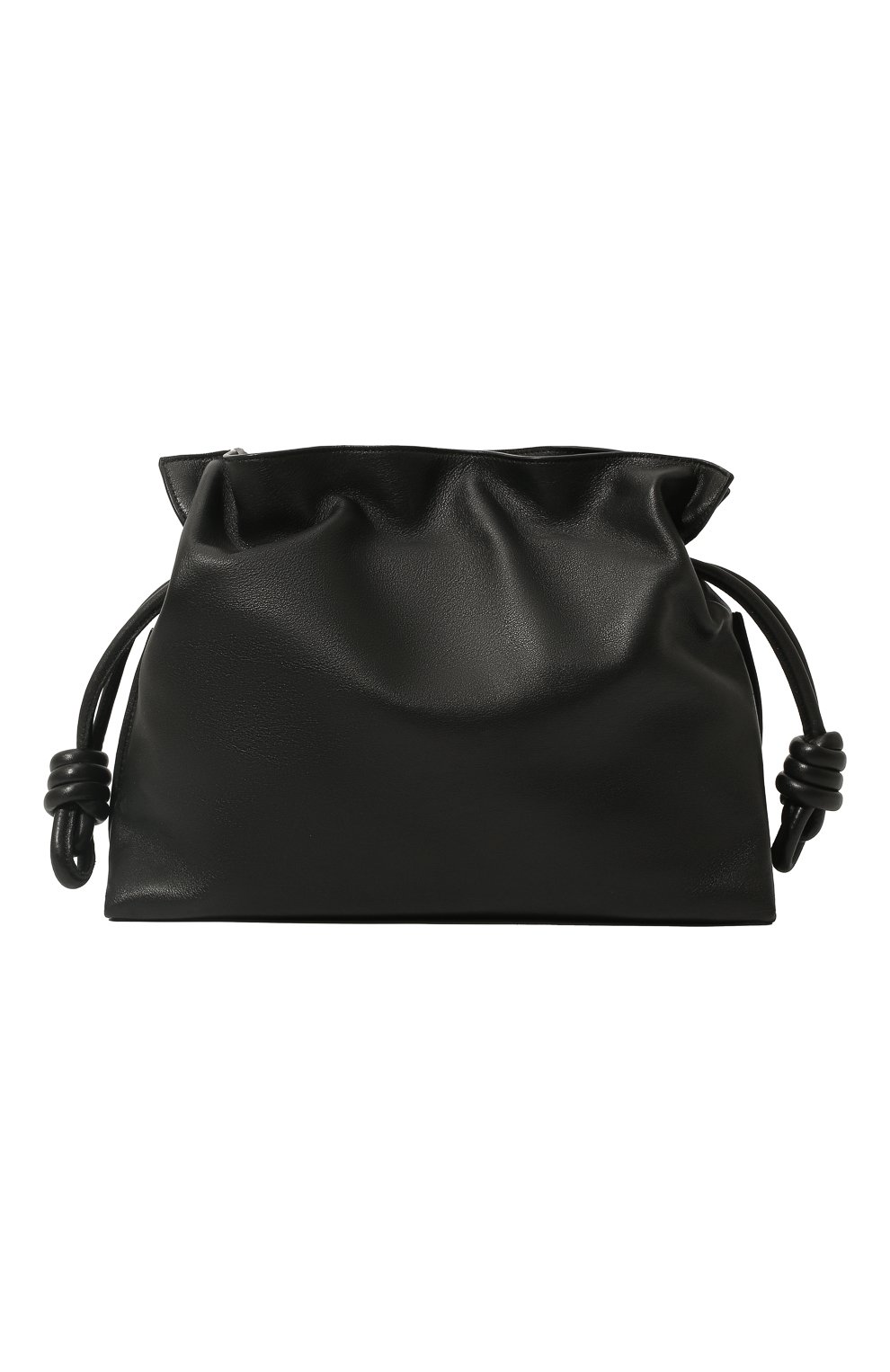 Женский клатч flamenco LOEWE черного цвета по цене 153500 руб., арт. A411FC1X01 | Фото 5 Женский клатч flamenco LOEWE черного цвета, арт. A411FC1X01 | Фото 5