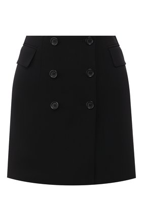 Женская юбка-мини DOLCE & GABBANA черного цвета по цене 56750 руб., арт. F4BWGT/FUCC6 | Фото 1 Женская юбка-мини DOLCE & GABBANA черного цвета, арт. F4BWGT/FUCC6 | Фото 1
