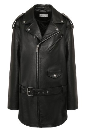 Женская кожаная куртка BALENCIAGA черного цвета по цене 283500 руб., арт. 620767/TIS01 | Фото 1 Женская кожаная куртка BALENCIAGA черного цвета, арт. 620767/TIS01 | Фото 1