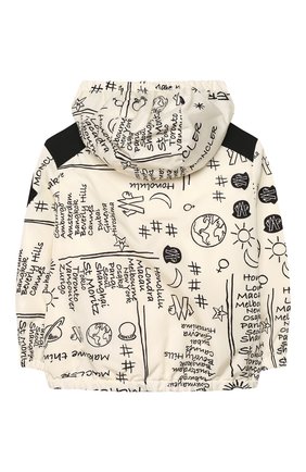 Детская ветровка MONCLER белого цвета по цене 24400 руб., арт. F1-954-1A721-10-539T7/4-6A | Фото 2 Детская ветровка MONCLER белого цвета, арт. F1-954-1A721-10-539T7/4-6A | Фото 2