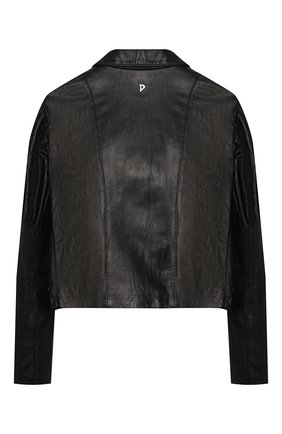 Детская кожаная куртка DONDUP черного цвета по цене 29950 руб., арт. YJ246/PY0003G/XXX | Фото 2 Детская кожаная куртка DONDUP черного цвета, арт. YJ246/PY0003G/XXX | Фото 2