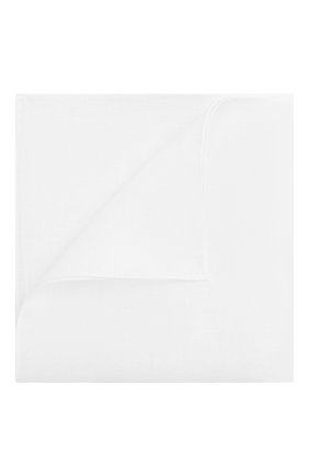 Мужской льняной платок CORNELIANI белого цвета, арт. 00UF42-0020475/00 | Фото 1 (Материал: Лен, Текстиль)