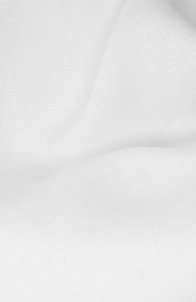 Мужской льняной платок CORNELIANI белого цвета, арт. 00UF42-0020475/00 | Фото 2 (Материал: Лен, Текстиль)
