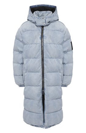 Женский пуховик DENIM X ALEXANDER WANG голубого цвета по цене 71600 руб., арт. 4DC1202628 | Фото 1 Женский пуховик DENIM X ALEXANDER WANG голубого цвета, арт. 4DC1202628 | Фото 1