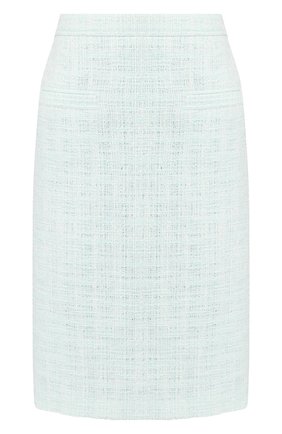 Женская хлопковая юбка WINDSOR голубого цвета по цене 21600 руб., арт. 52 DR312 10009024 | Фото 1 Женская хлопковая юбка WINDSOR голубого цвета, арт. 52 DR312 10009024 | Фото 1