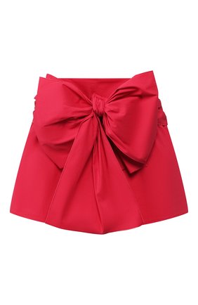 Женские хлопковые шорты REDVALENTINO красного цвета по цене 21800 руб., арт. TR0RFD00/0VU | Фото 1 Женские хлопковые шорты REDVALENTINO красного цвета, арт. TR0RFD00/0VU | Фото 1