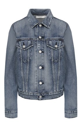 Женская джинсовая куртка MOUSSY голубого цвета по цене 29900 руб., арт. 025DSC11-1160 | Фото 1 Женская джинсовая куртка MOUSSY голубого цвета, арт. 025DSC11-1160 | Фото 1