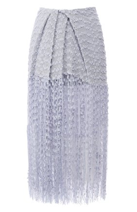 Женская юбка-миди JACQUEMUS голубого цвета по цене 49950 руб., арт. 201SK06/26334 | Фото 1 Женская юбка-миди JACQUEMUS голубого цвета, арт. 201SK06/26334 | Фото 1