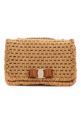 Женская сумка vara rainbow SALVATORE FERRAGAMO коричневого цвета по цене 108000 руб., арт. Z-0726315 | Фото 1 Женская сумка vara rainbow SALVATORE FERRAGAMO коричневого цвета, арт. Z-0726315 | Фото 1