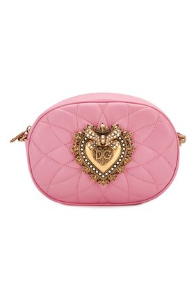 Женская сумка devotion DOLCE & GABBANA розового цвета по цене 79600 руб., арт. BB6704/AV967 | Фото 1 Женская сумка devotion DOLCE & GABBANA розового цвета, арт. BB6704/AV967 | Фото 1