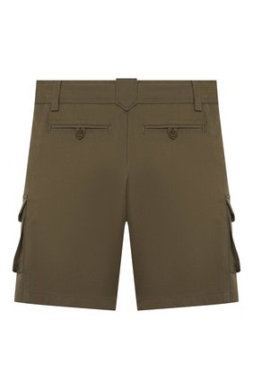 Детские хлопковые шорты LORO PIANA хаки цвета по цене 23700 руб., арт. FAI4829 | Фото 2 Детские хлопковые шорты LORO PIANA хаки цвета, арт. FAI4829 | Фото 2