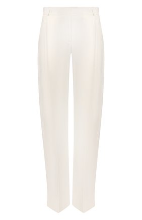 Женские брюки из вискозы JACQUEMUS белого цвета по цене 38300 руб., арт. 201PA06/02110 | Фото 1 Женские брюки из вискозы JACQUEMUS белого цвета, арт. 201PA06/02110 | Фото 1