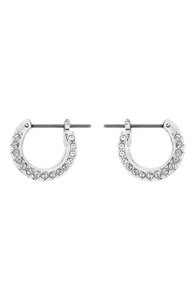 Женские серьги stone SWAROVSKI серебряного цвета по цене 4490 руб., арт. 5446004 | Фото 1 Женские серьги stone SWAROVSKI серебряного цвета, арт. 5446004 | Фото 1
