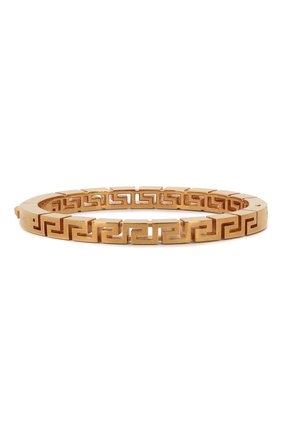 Женский браслет greca VERSACE золотого цвета по цене 46950 руб., арт. DG0H478/DJMT | Фото 1 Женский браслет greca VERSACE золотого цвета, арт. DG0H478/DJMT | Фото 1