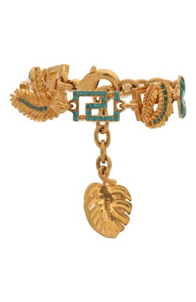 Женский браслет greca VERSACE золотого цвета по цене 54000 руб., арт. DG0H554/DJSX | Фото 1 Женский браслет greca VERSACE золотого цвета, арт. DG0H554/DJSX | Фото 1