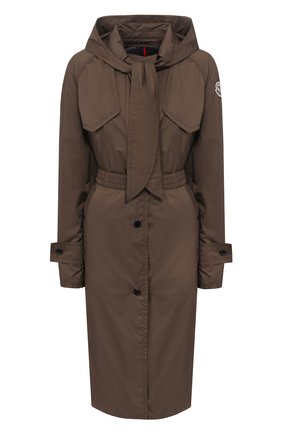 Женский плащ vermail MONCLER хаки цвета по цене 88000 руб., арт. F1-093-1D503-00-C0391 | Фото 1 Женский плащ vermail MONCLER хаки цвета, арт. F1-093-1D503-00-C0391 | Фото 1