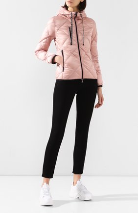 Женский пуховая куртка oulx MONCLER розового цвета по цене 71200 руб., арт. F1-093-1A536-00-C0381 | Фото 2 Женский пуховая куртка oulx MONCLER розового цвета, арт. F1-093-1A536-00-C0381 | Фото 2