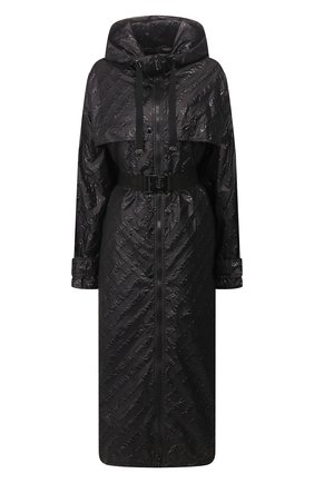 Женский плащ c поясом MONCLER черного цвета по цене 104700 руб., арт. F1-093-1D705-00-C0475 | Фото 1 Женский плащ c поясом MONCLER черного цвета, арт. F1-093-1D705-00-C0475 | Фото 1