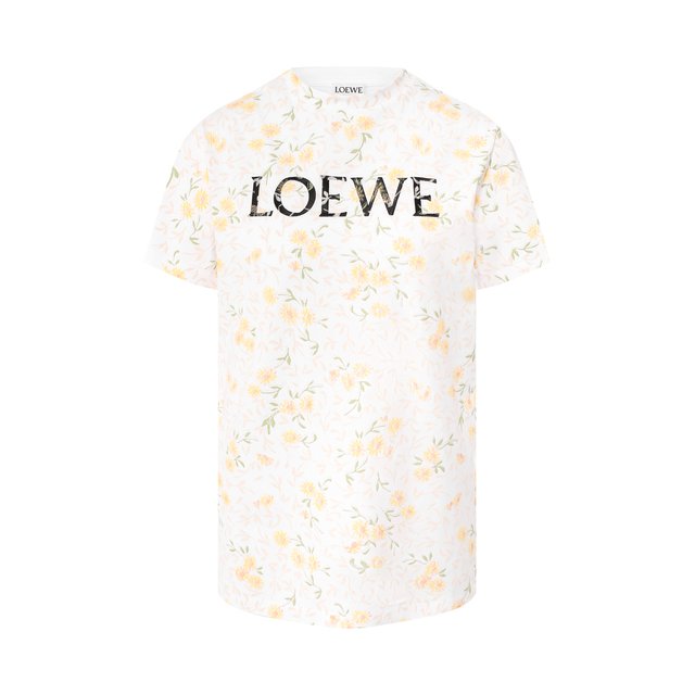 Хлопковая футболка Loewe 11000916
