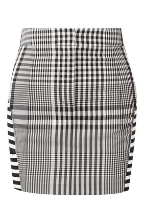 Женская мини-юбка BURBERRY черно-белого цвета по цене 141500 руб., арт. 4564501 | Фото 1 Женская мини-юбка BURBERRY черно-белого цвета, арт. 4564501 | Фото 1 (Длина Ж (юбки, платья, шорты): Мини; Материал внешний: Шерсть, Синтетический материал; Женское Кросс-КТ: Юбка-одежда)