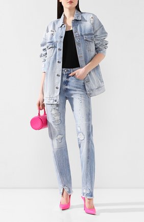 Женские джинсы ZADIG&VOLTAIRE синего цвета по цене 24600 руб., арт. SJCA3007F | Фото 2 Женские джинсы ZADIG&VOLTAIRE синего цвета, арт. SJCA3007F | Фото 2