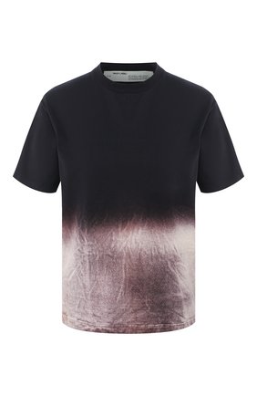 Женская хлопковая футболка OFF-WHITE черного цвета по цене 23350 руб., арт. 0WAA049R20F291241010 | Фото 1 Женская хлопковая футболка OFF-WHITE черного цвета, арт. 0WAA049R20F291241010 | Фото 1
