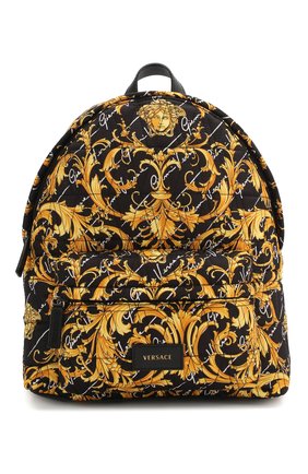 Детская рюкзак VERSACE разноцветного цвета по цене 41200 руб., арт. YIX00004/YB00281 | Фото 1 Детская рюкзак VERSACE разноцветного цвета, арт. YIX00004/YB00281 | Фото 1