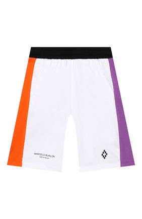 Детские плавки-шорты MARCELO BURLON KIDS OF MILAN разноцветного цвета по цене 8715 руб., арт. 20E/B/MB/3300/0030/2-6Y | Фото 1 Детские плавки-шорты MARCELO BURLON KIDS OF MILAN разноцветного цвета, арт. 20E/B/MB/3300/0030/2-6Y | Фото 1