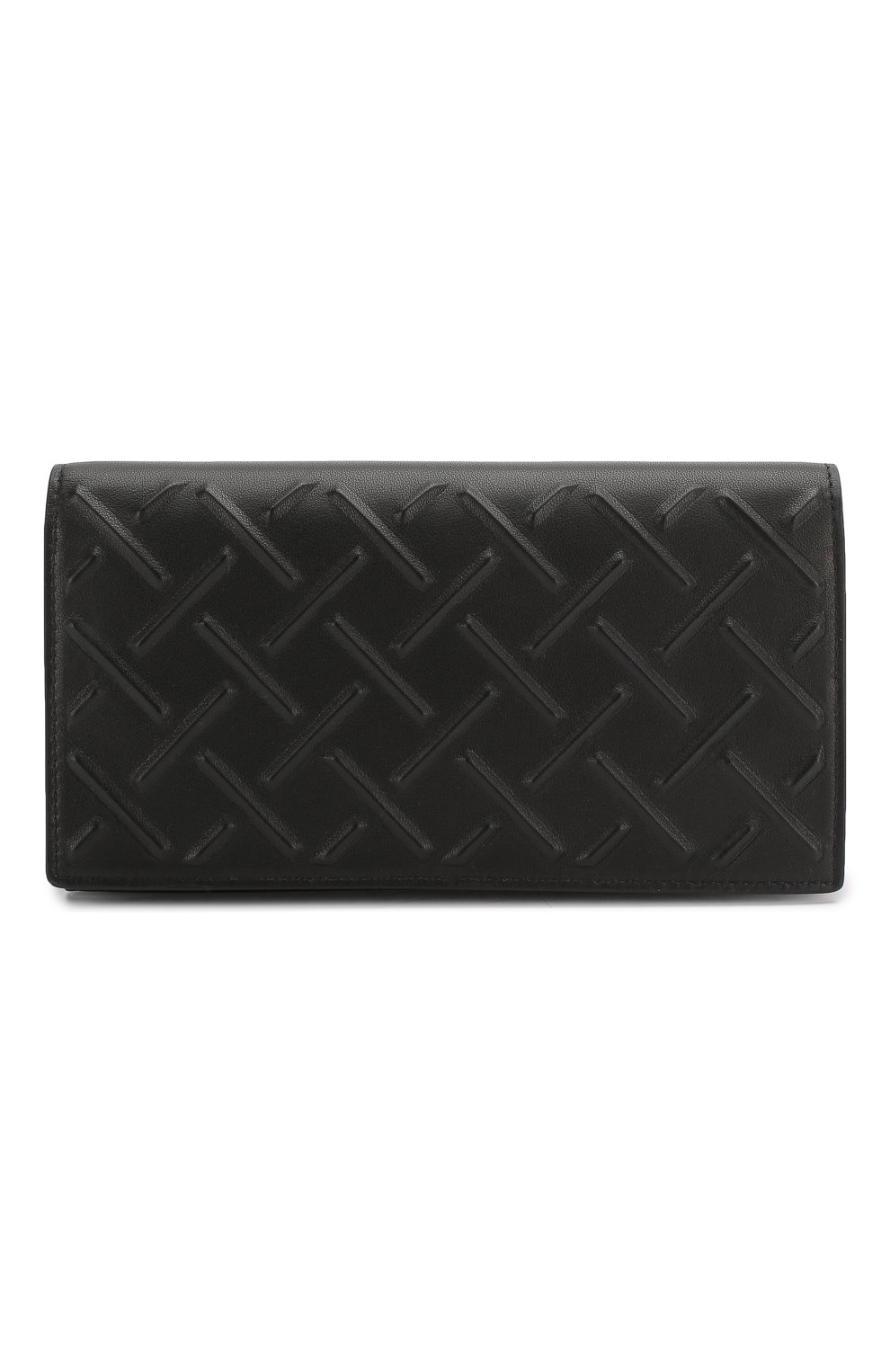 Мужской кожаное портмоне BOTTEGA VENETA черного цвета, арт. 591365/VA9P1 | Фото 1