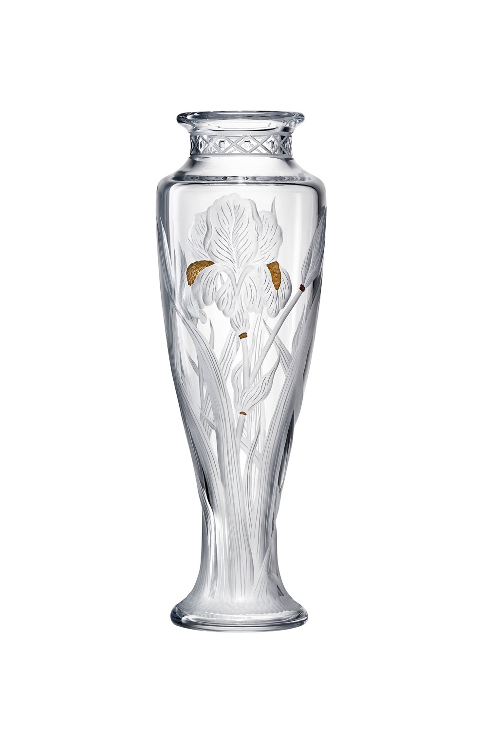 Мужского ваза haute couture ирис BACCARAT прозрачного цвета, арт. 2 812 370 | Фото 1