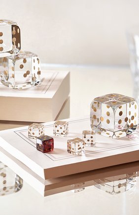 Пресс-папье игральный кубик jeu BACCARAT прозрачного цвета по цене 43000 руб., арт. 2 813 749 | Фото 2 Пресс-папье игральный кубик jeu BACCARAT прозрачного цвета, арт. 2 813 749 | Фото 2 (Ограничения доставки: fragile-2)