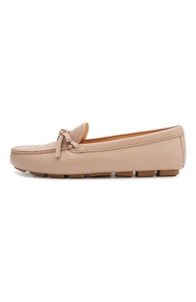 Женские кожаные мокасины PRADA белого цвета по цене 56000 руб., арт. 1D042M-53-F0236-5 | Фото 2 Женские кожаные мокасины PRADA белого цвета, арт. 1D042M-53-F0236-5 | Фото 2