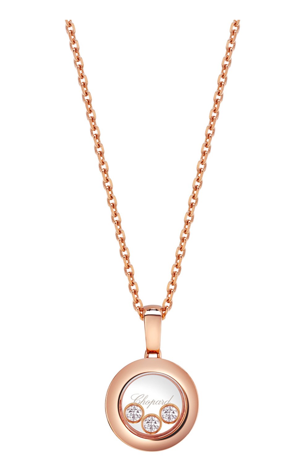 Женские кулон CHOPARD розового золота цвета, арт. 79A018-5001 | Фото 1