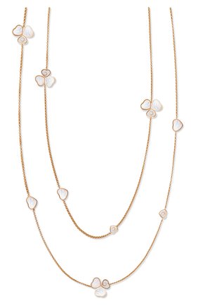 Женские колье CHOPARD розового золота цвета по цене 1113900 руб., арт. 81A083-5301 | Фото 1 Женские колье CHOPARD розового золота цвета, арт. 81A083-5301 | Фото 1