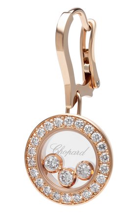 Женские серьги CHOPARD розового золота цвета по цене 663600 руб., арт. 83a018-5401 | Фото 2 Женские серьги CHOPARD розового золота цвета, арт. 83a018-5401 | Фото 2