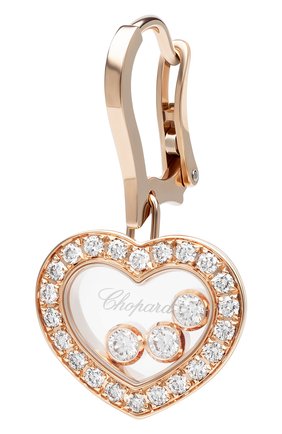 Женские серьги CHOPARD розового золота цвета по цене 718900 руб., арт. 83a611-5401 | Фото 2 Женские серьги CHOPARD розового золота цвета, арт. 83a611-5401 | Фото 2
