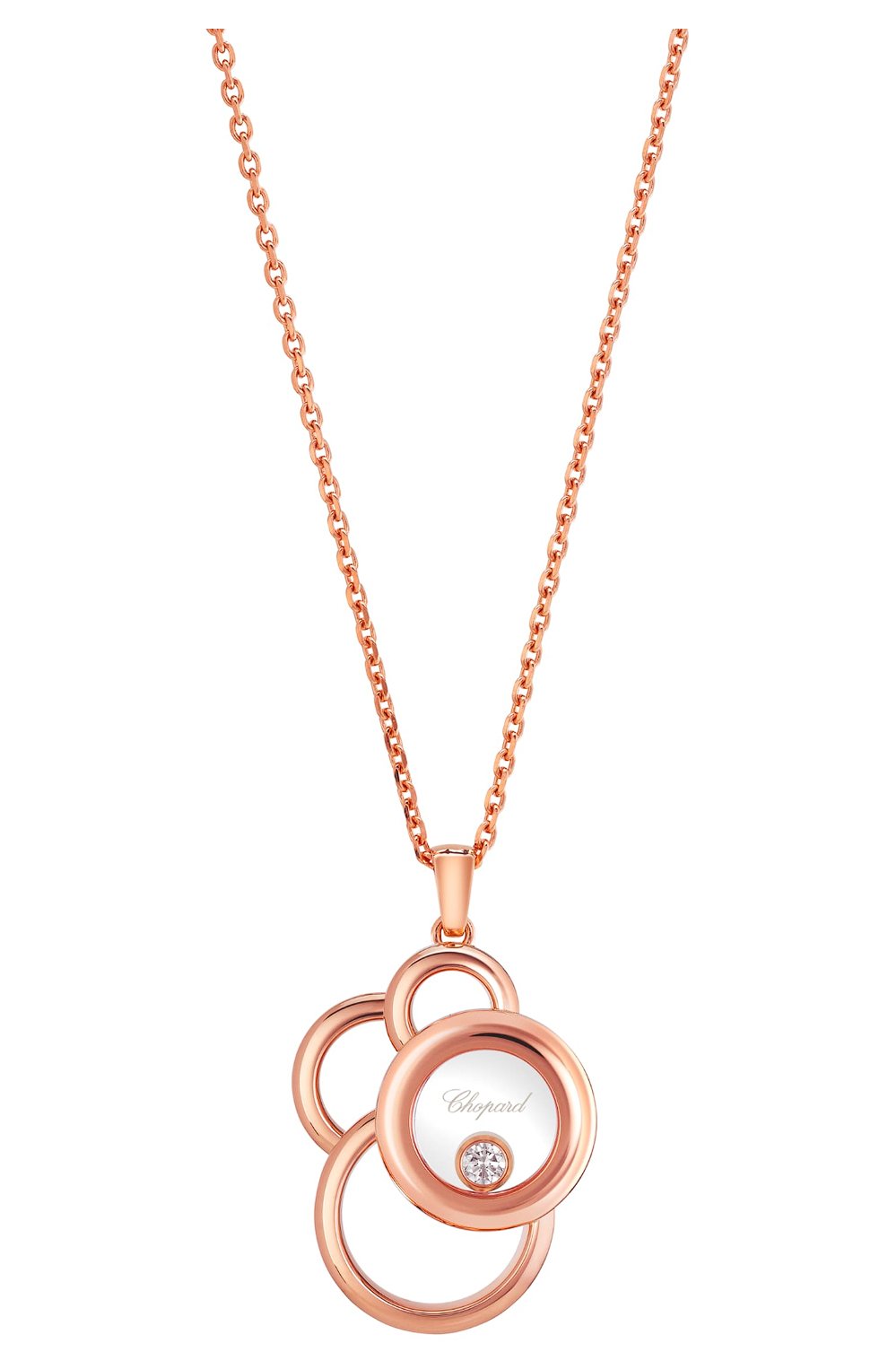 Женские кулон CHOPARD розового золота цвета, арт. 799888-5001 | Фото 1