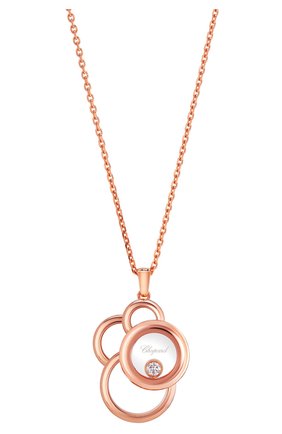 Женские кулон CHOPARD розового золота цвета по цене 323900 руб., арт. 799888-5001 | Фото 1 Женские кулон CHOPARD розового золота цвета, арт. 799888-5001 | Фото 1