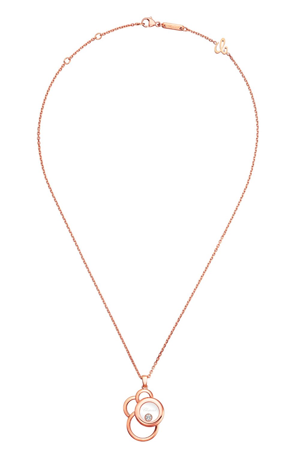 Женские кулон CHOPARD розового золота цвета по цене 323900 руб., арт. 799888-5001 | Фото 3 Женские кулон CHOPARD розового золота цвета, арт. 799888-5001 | Фото 3