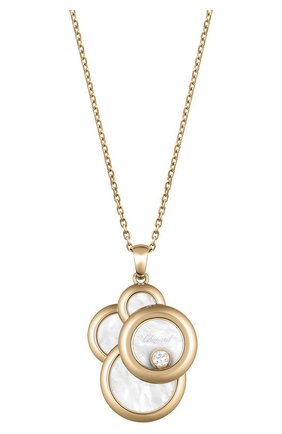 Женские кулон CHOPARD бесцветного цвета по цене 561600 руб., арт. 799888-5008 | Фото 1 Женские кулон CHOPARD бесцветного цвета, арт. 799888-5008 | Фото 1 (Драгоценные камни: Бриллианты; Материал сплава: Розовое золото)