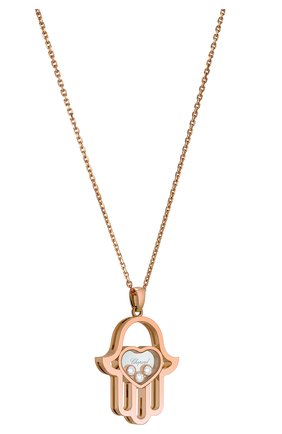 Женские кулон CHOPARD розового золота цвета по цене 347600 руб., арт. 799898-5001 | Фото 1 Женские кулон CHOPARD розового золота цвета, арт. 799898-5001 | Фото 1