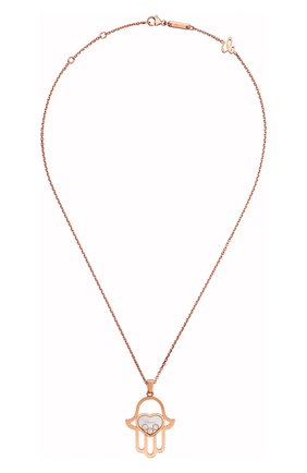Женские кулон CHOPARD розового золота цвета по цене 347600 руб., арт. 799898-5001 | Фото 2 Женские кулон CHOPARD розового золота цвета, арт. 799898-5001 | Фото 2