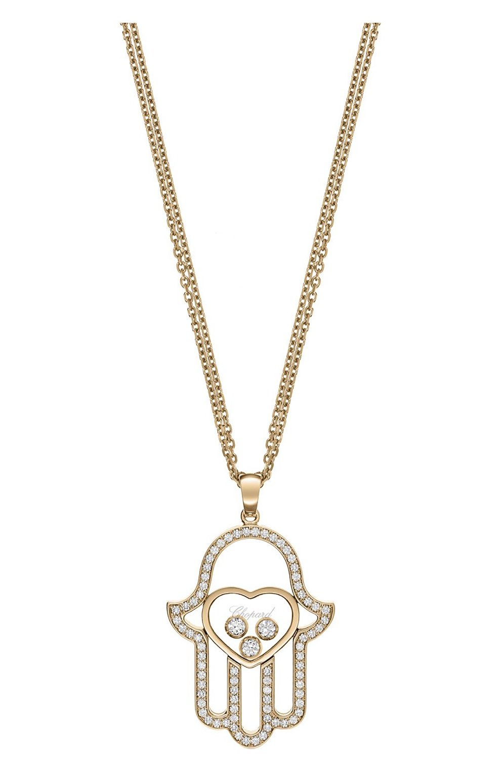 Женские кулон CHOPARD розового золота цвета, арт. 799898-5003 | Фото 1