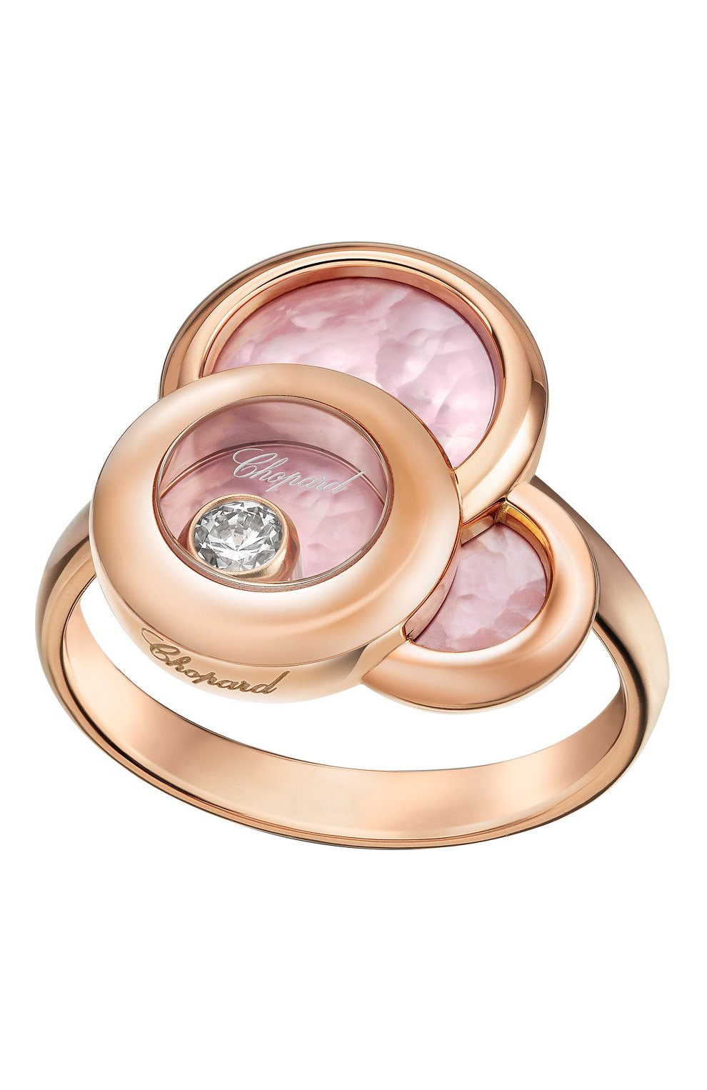 Женские кольцо CHOPARD розового золота цвета, арт. 829769-5069 | Фото 1