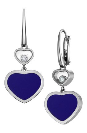 Женские серьги CHOPARD белого золота цвета по цене 276500 руб., арт. 837482-1510 | Фото 1 Женские серьги CHOPARD белого золота цвета, арт. 837482-1510 | Фото 1