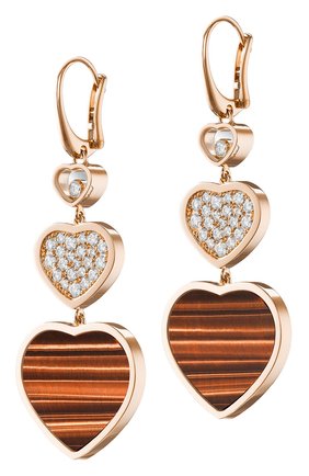 Женские серьги CHOPARD розового золота цвета по цене 896650 руб., арт. 837482-5204 | Фото 1 Женские серьги CHOPARD розового золота цвета, арт. 837482-5204 | Фото 1