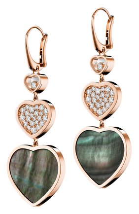 Женские серьги CHOPARD розового золота цвета по цене 821600 руб., арт. 837482-5304 | Фото 1 Женские серьги CHOPARD розового золота цвета, арт. 837482-5304 | Фото 1