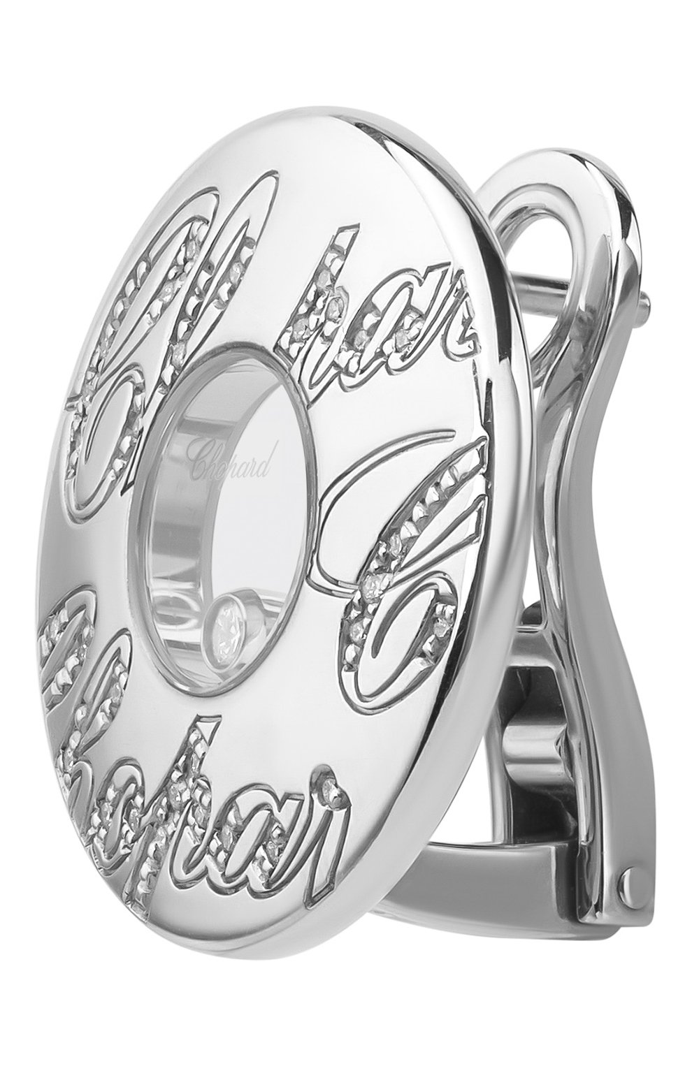 Женские серьги CHOPARD белого золота цвета по цене 718900 руб., арт. 847601-1001 | Фото 2 Женские серьги CHOPARD белого золота цвета, арт. 847601-1001 | Фото 2
