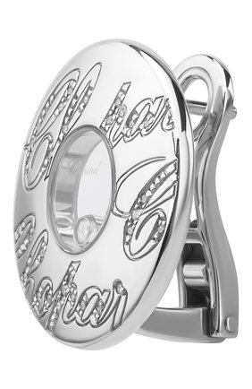 Женские серьги CHOPARD белого золота цвета по цене 718900 руб., арт. 847601-1001 | Фото 2 Женские серьги CHOPARD белого золота цвета, арт. 847601-1001 | Фото 2